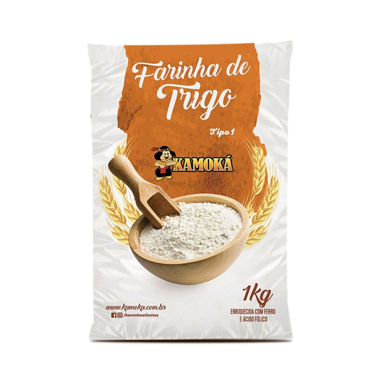 Farinha de Trigo Tipo 1 - 1kg
