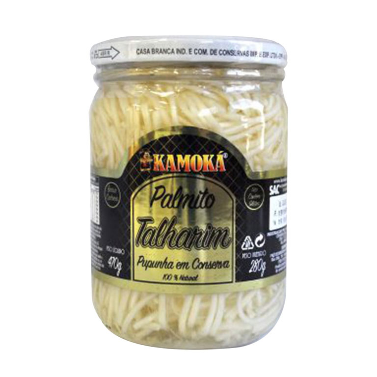 Palmito de Pupunha em Conserva Tipo Talharim 280g
